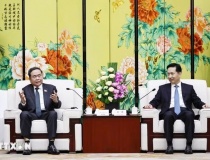Chủ tịch Quốc hội Trần Thanh Mẫn tiếp Bí thư tỉnh ủy Thiểm Tây