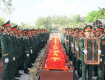 Các địa phương tổ chức Lễ viếng, truy điệu và an táng hài cốt liệt sĩ