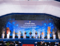 Khởi công tòa nhà đầu tiên tại Khu đô thị Công viên công nghệ số FPT