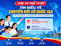 Hà Tĩnh phát động Cuộc thi trực tuyến tìm hiểu chuyển đổi số quốc gia