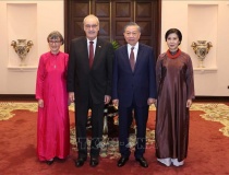 Tổng Bí thư, Chủ tịch nước Tô Lâm chủ trì chiêu đãi Tổng thống Liên bang Thụy Sĩ Guy Parmelin