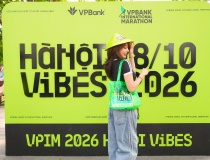 Nhận BIB, check-in, săn quà: Không khí sôi động tại VPIM Expo 2026 
