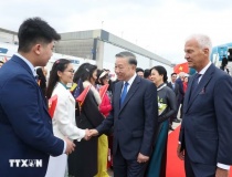 Tổng Bí thư, Chủ tịch nước Tô Lâm bắt đầu thăm chính thức Liên minh châu Âu và Vương quốc Bỉ