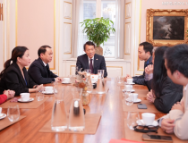 Bộ trưởng Lương Tam Quang tiếp các chuyên gia, trí thức, nhà khoa học Việt Nam đang làm việc tại Đan Mạch, Iceland và phía Nam Thuỵ Điển