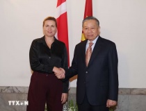 Tổng Bí thư, Chủ tịch nước Tô Lâm hội đàm với Thủ tướng Đan Mạch Mette Frederiksen