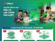 VPBank miễn 100% phí chuyển tiền quốc tế, ưu đãi tỷ giá đến 150 điểm