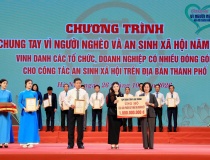 Tân Á Đại Thành chung tay vì người nghèo và an sinh xã hội Thủ đô năm 2026