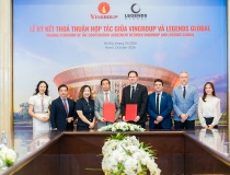 Vingroup và Legends Global công bố quan hệ đối tác chiến lược về sân vận động VinFast - Trống Đồng