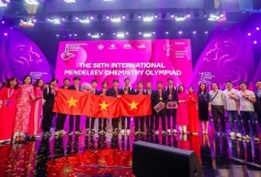 10/10 thí sinh Việt Nam đoạt giải cao tại Olympic Hóa học quốc tế Mendeleev 2024