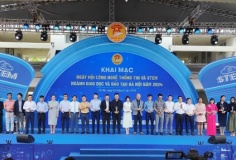 Học viện STEAM tưng bừng cùng Ngày hội CNTT và STEM Thành phố Hà Nội 2024