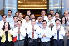 Chủ tịch Quốc hội Trần Thanh Mẫn gặp mặt lãnh đạo các cơ quan báo chí