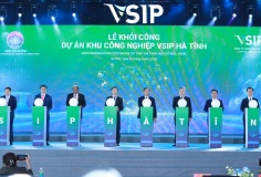 VSIP Hà Tĩnh 'làm tổ' đón doanh nghiệp xanh, sạch, công nghệ cao
