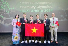 Việt Nam đứng thứ 2 tại Olympic Hoá học quốc tế