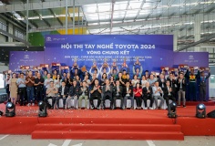 Toyota Việt Nam tổ chức Hội thi tay nghề toàn quốc Toyota 2024
