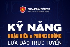 Cục An toàn thông tin phát động chiến dịch “Kỹ năng nhận diện và phòng chống lừa đảo trực tuyến”