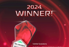 Phương pháp luận về CĐS của Viettel Solutions được vinh danh tại BIG Awards for Business 2024