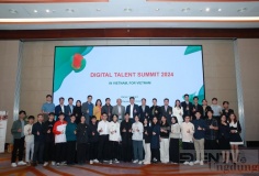 Vietnam Digital Talents Summit 2024 tôn vinh các sinh viên xuất sắc