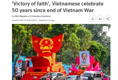 Truyền thông quốc tế đưa tin đậm nét về Lễ kỷ niệm 50 năm Việt Nam thống nhất đất nước