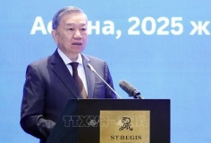 Tổng Bí thư Tô Lâm dự Tọa đàm bàn tròn doanh nghiệp Việt Nam - Kazakhstan