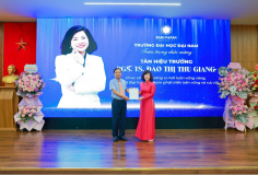 PGS.TS Đào Thị Thu Giang được bổ nhiệm làm Hiệu trưởng Trường ĐH Đại Nam