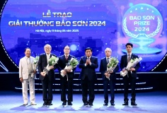 Phó Thủ tướng Nguyễn Chí Dũng trao Giải thưởng Bảo Sơn 2024 cho 4 công trình khoa học xuất sắc