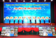 Ra mắt hệ sinh thái số của Ủy ban Mặt trận Tổ quốc Việt Nam thành phố Hải Phòng