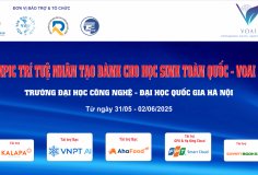99 học sinh xuất sắc tranh tài tại chung kết Olympic Trí tuệ nhân tạo lần thứ nhất năm 2025