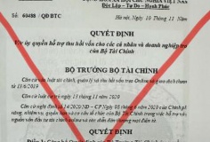 Cảnh báo giả danh Bộ Tài chính để lừa đảo