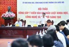 Việc sớm ban hành Luật KH,CN & ĐMST là yêu cầu chung của toàn xã hội