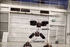 Robot bay biến hình giữa không trung, di chuyển mượt mà cả trên không và đất