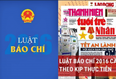 Sửa đổi Luật Báo chí nhằm theo kịp thực tiễn