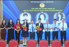 Học sinh Hà Nội giành ngôi Á quân ISEF với dự án xử lý môi trường