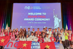 Học sinh Việt Nam đạt thành tích cao tại Olympic khoa học quốc tế