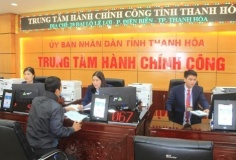 Thanh Hóa miễn phí toàn bộ thủ tục hành chính trực tuyến