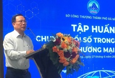 Hơn 100 doanh nghiệp, hợp tác xã ở Đà Nẵng được tập huấn kiến thức “Chuyển đổi số trong lĩnh vực thương mại”