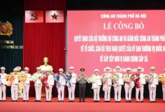 Hà Nội ra mắt lực lượng Công an 126 xã, phường mới: Tinh gọn, hiệu quả, gần dân