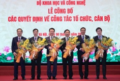 Phân công nhiệm vụ ban lãnh đạo Bộ Khoa học và Công nghệ