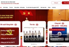 Cổng Sáng kiến KH&CN: Cầu nối sáng tạo và chuyển đổi số quốc gia