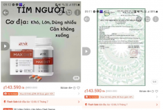 Sau đợt truy quét hàng giả, vẫn còn nhiều thực phẩm chức năng không rõ nguồn gốc được bán trên Shopee