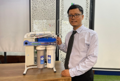 Tiến sĩ khởi nghiệp với công nghệ lọc nước
