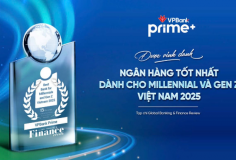 Chinh phục thế hệ trẻ, VPBank Prime nhận giải thưởng quốc tế danh giá từ Global Banking Finance Review 