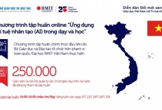 Chương trình tập huấn AI tiếp cận hơn 250.000 nhà giáo và cán bộ quản lý giáo dục
