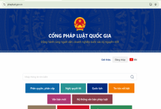Người dân được khai thác thông tin miễn phí trên Cổng Pháp luật quốc gia