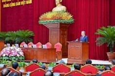 Thông cáo báo chí về ngày làm việc thứ hai và bế mạc Hội nghị Trung ương 12 khoá XIII