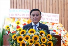 Thường trực Ban Bí thư Trần Cẩm Tú dự Đại hội Đảng bộ phường Bàn Thạch (Đà Nẵng)