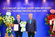 Lễ công bố và trao Quyết định bổ nhiệm Hiệu trưởng Trường Đại học CMC