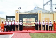 Gắn biển công trình trọng điểm ngành điện ở Thái Nguyên chào mừng Đại hội Đảng bộ các cấp