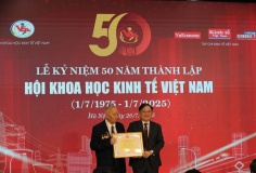 Kỷ niệm 50 năm thành lập Hội Khoa học Kinh tế Việt Nam: Nửa thế kỷ đồng hành cùng sự phát triển đất nước