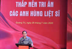 Thủ tướng: Các Anh hùng liệt sĩ đã làm rạng rỡ non sông, đất nước ta
