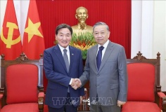Tổng Bí thư Tô Lâm tiếp Đặc phái viên của Tổng thống Hàn Quốc